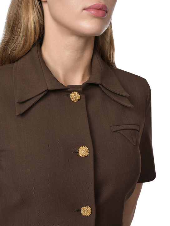 Платье миди на пуговицах ALINE | Фото 5