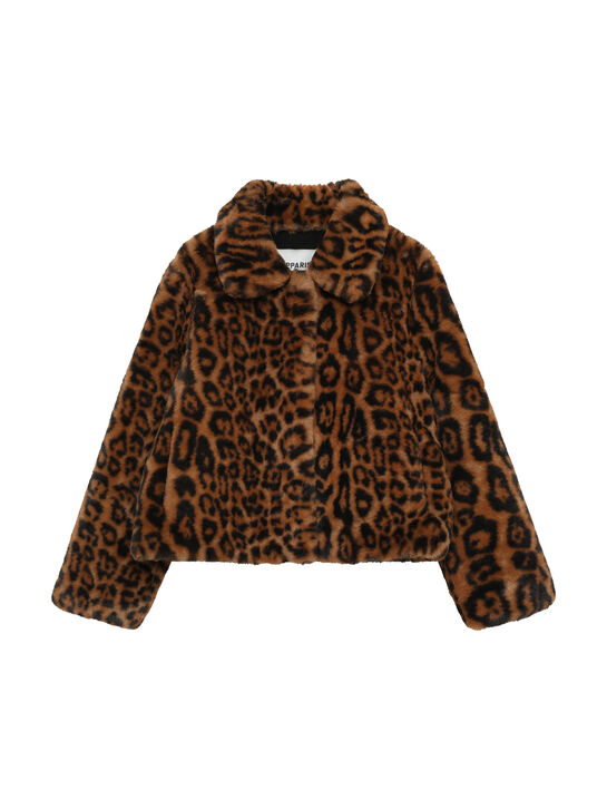 Полушубок с леопардовым принтом Apparis | Фото 1