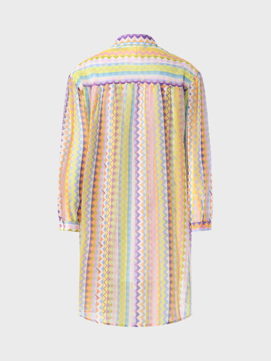 Туника с узором &quot;зигзаги&quot; Missoni | Фото 3