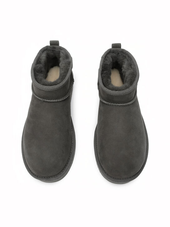 Угги серого цвета NCF | Фото 4