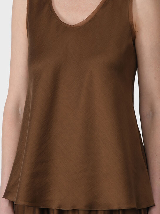 Топ шоколадного оттенка Flashin | Фото 6