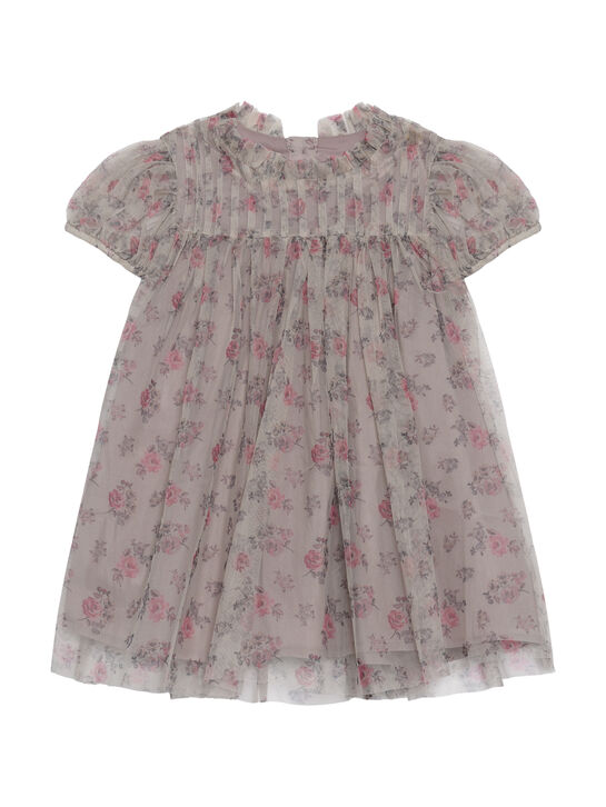 Платье с цветочным принтом, сиреневое C'era Una Volta | Фото 1