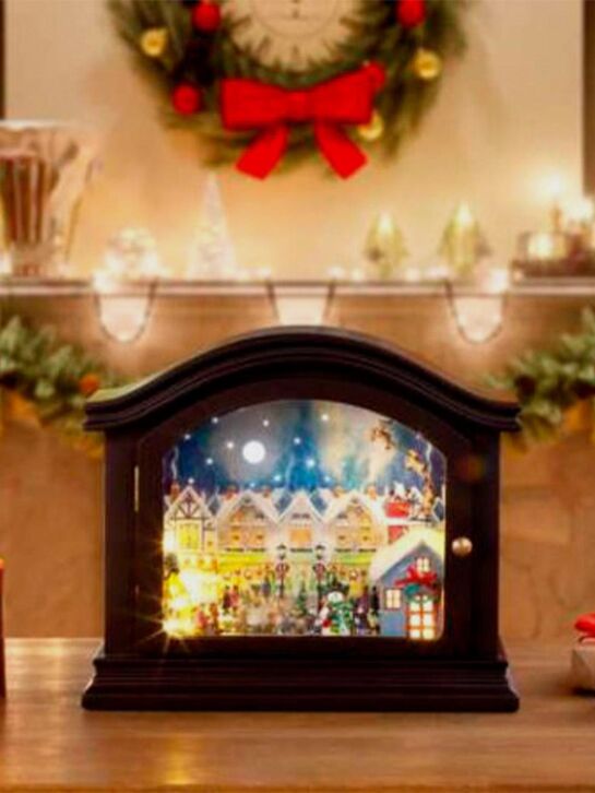 Новогодний сувенир &quot;Рождественский город&quot; Musicboxworld | Фото 2