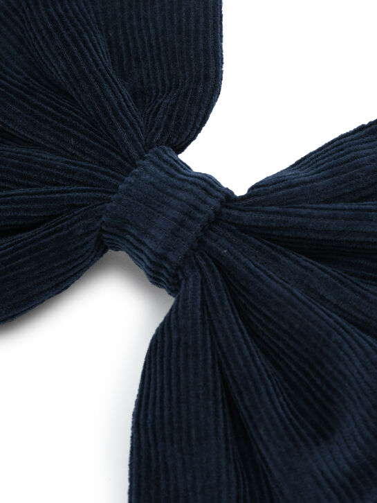 Заколка вельветовый бант Eirene | Фото 3