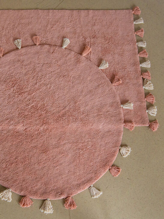 Хлопковый ковер Colorful Pink d140 Lillaland | Фото 2