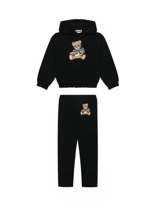 Спортивный костюм с принтом &quot;медвежонок&quot; Moschino | Фото 1