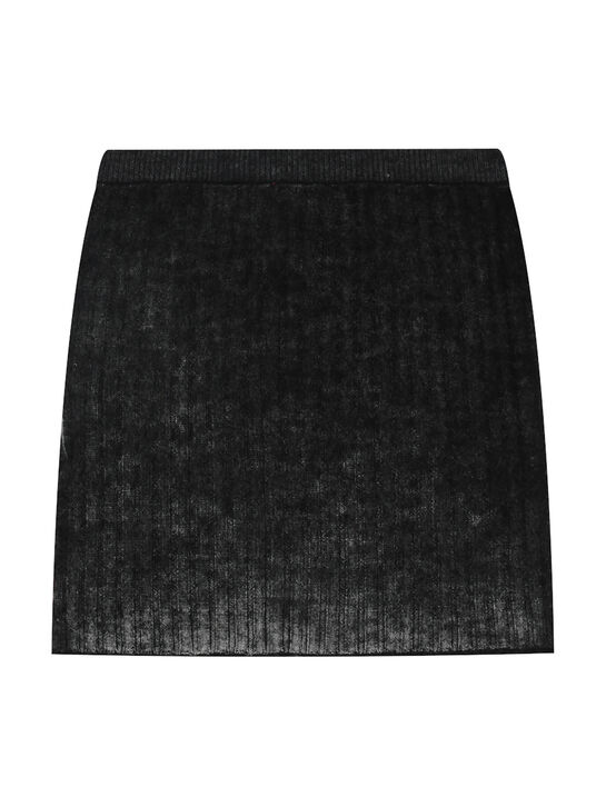 Юбка из шерсти, черная Diesel | Фото 2