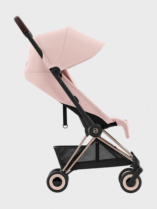 Коляска Coya Rosegold Peach Pink с дождевиком и бампером CYBEX | Фото 4