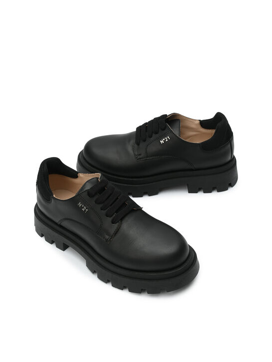 Ботинки низкие, черные N21 | Фото 3