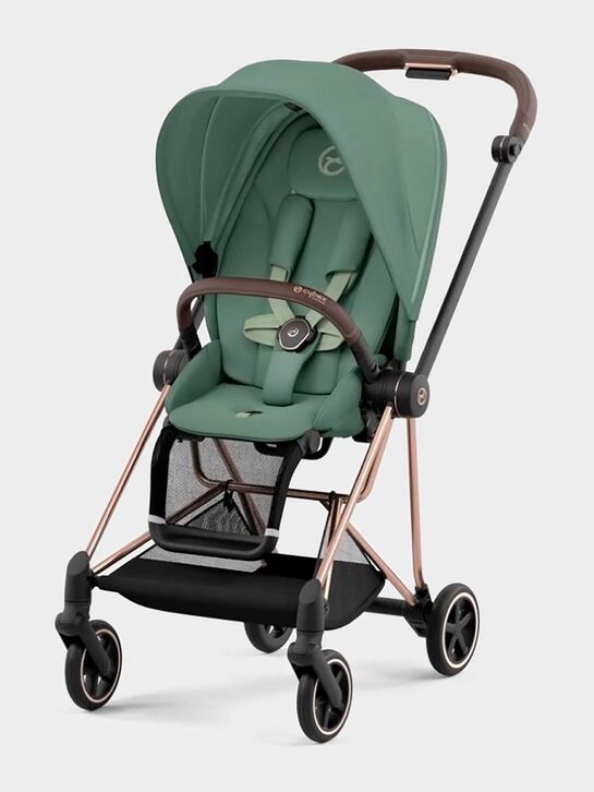 Детская коляска Mios III Rosegold, Leaf Green CYBEX | Фото 1