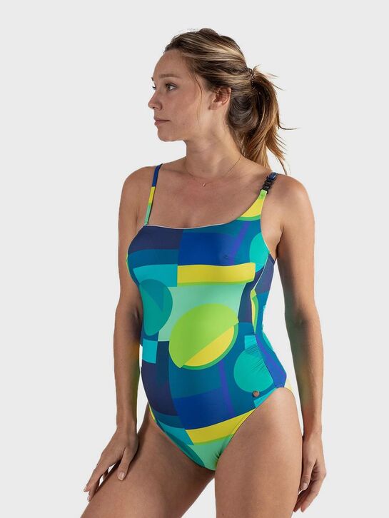 Голубой купальник Pop Blue Cache Coeur | Фото 3