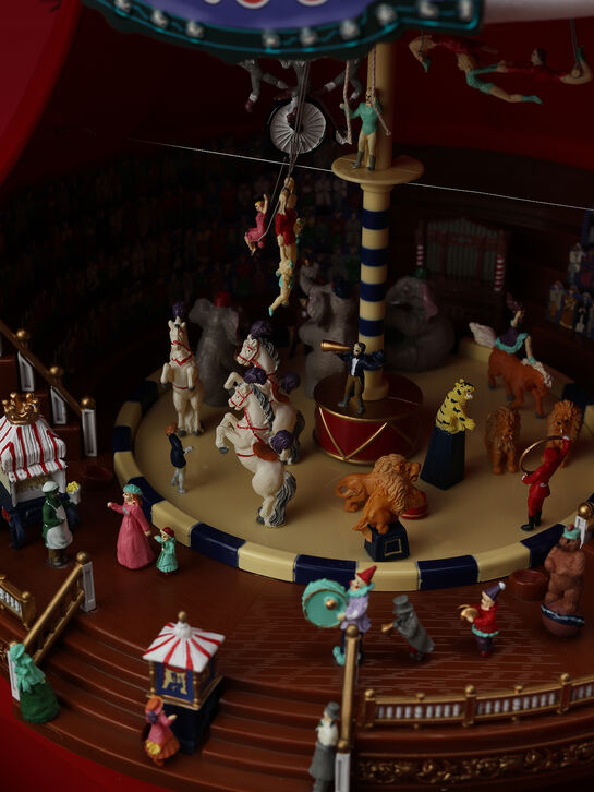 Новогодний сувенир Цирк &quot;Большой топ&quot;, 31 см, адаптер Musicboxworld | Фото 4