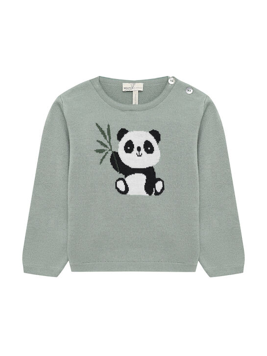 Джемпер, принт панда Maglificio di Verona | Фото 1