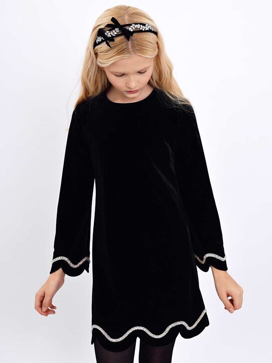 Ободок с бантиками и камнями Monnalisa | Фото 2