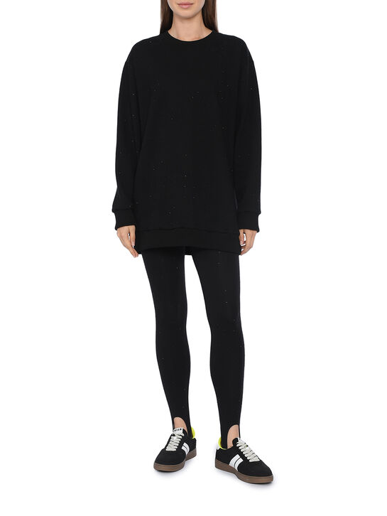 Платье-свитшот со стразами  Flashin | Фото 2