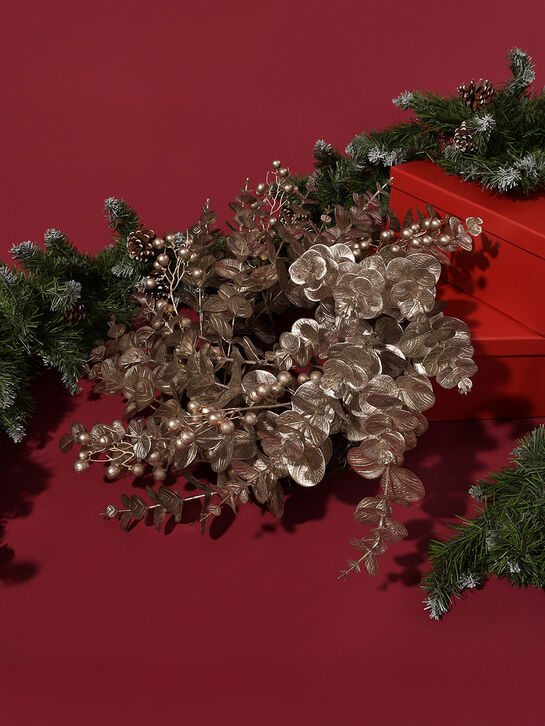 Венок эвкалипт и ягоды, 55 см Goodwill | Фото 2