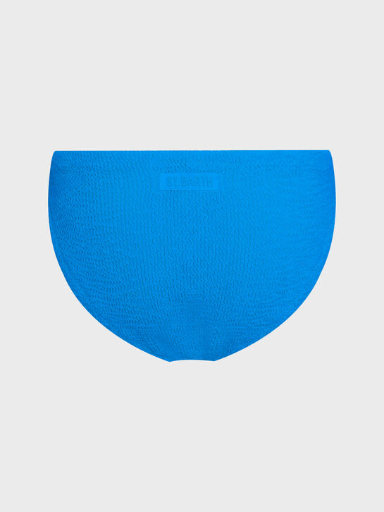 Купальник из жатой ткани, голубой Saint Barth | Фото 5