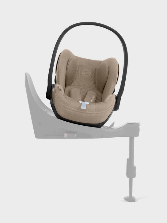 Коляска 3 в 1 Priam IV Rosegold, Cozy Beige со спальным блоком Lux Carry Cot, креслом Cloud T и базой Isofix CYBEX | Фото 19