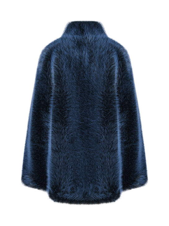 Пальто из эко-меха Flashin | Фото 7