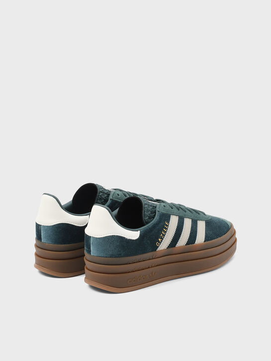 Кеды Gazelle Bold W зеленого цвета Adidas | Фото 3