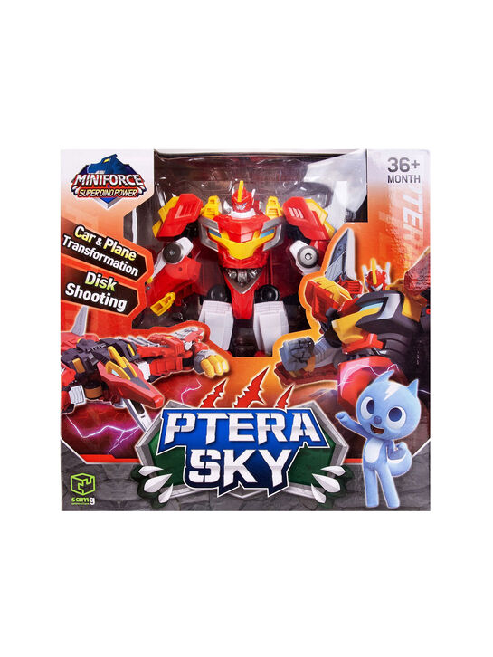 Робот-трансформер Птераскай с диском MINIFORCE | Фото 7