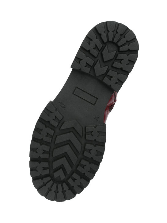 Ботинки лаковые, красные Morelli | Фото 5