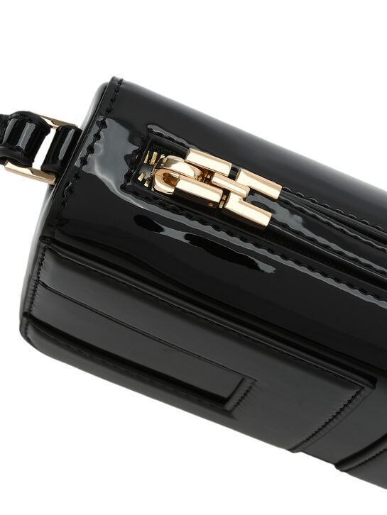 Сумка лаковая прямоугольная Elisabetta Franchi | Фото 4