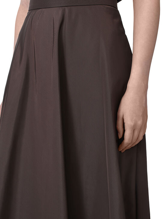 Юбка миди, коричневая Dorothee Schumacher | Фото 5