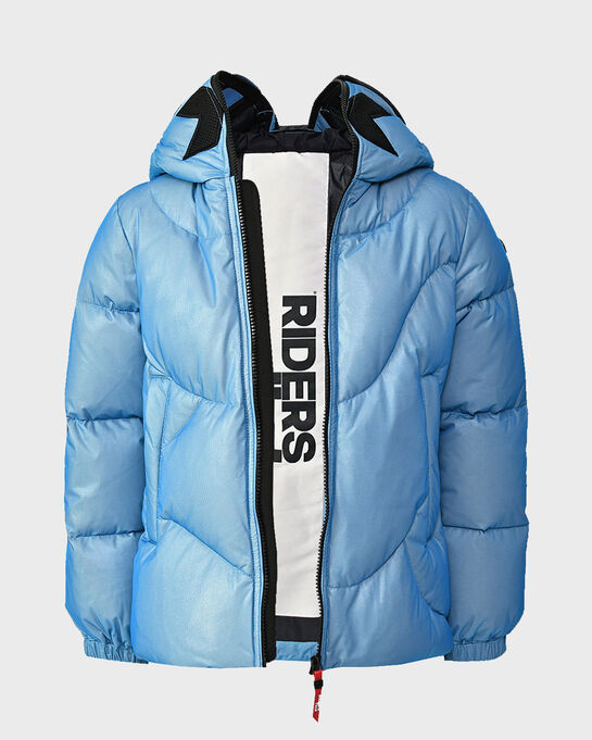 Куртка с очками на капюшоне, голубая AI RIDERS ON THE STORM | Фото 3