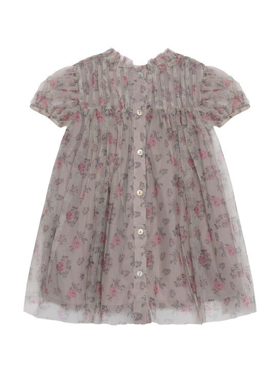 Платье с цветочным принтом, сиреневое C'era Una Volta | Фото 2