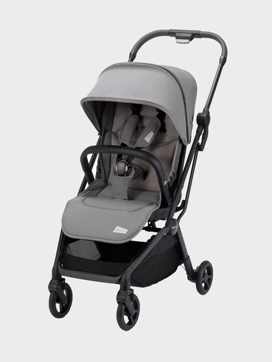 Коляска LEXA ELITE Prime Silent Grey (с дождевиком) Recaro | Фото 1