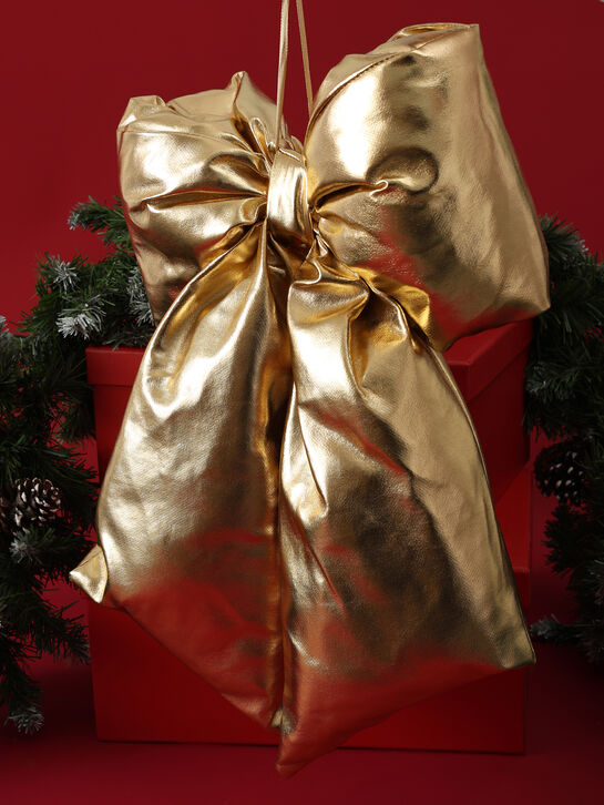 Бант для декора золотистый, 50 см Goodwill | Фото 3