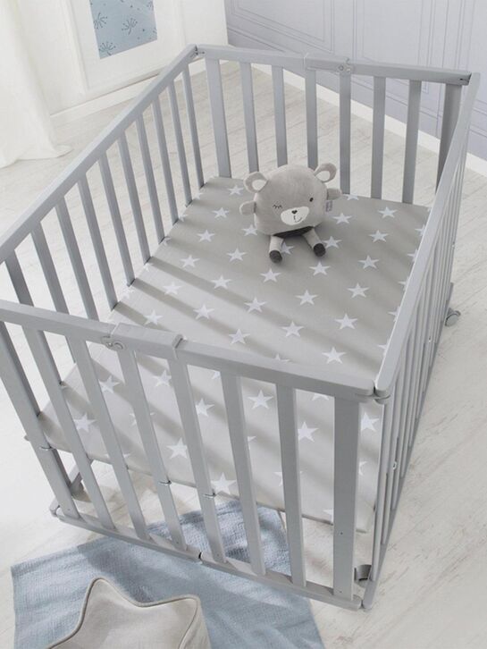 Манеж детский складной Foldable playpen серый, 74 х 100 см Roba | Фото 7