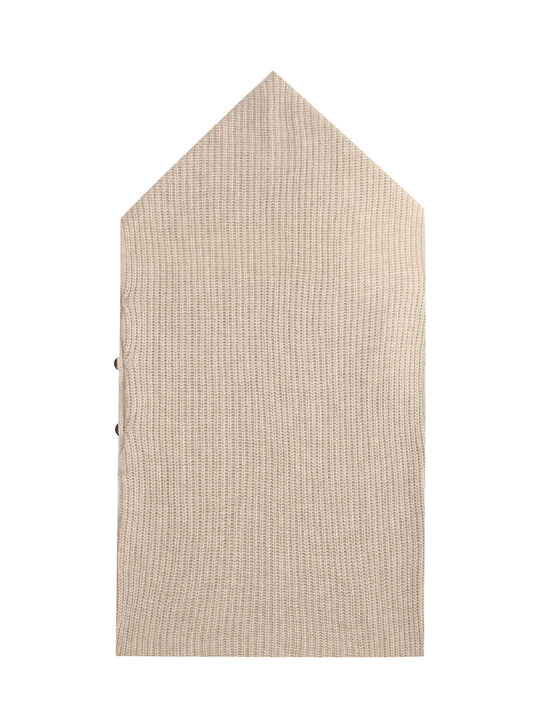 Конверт вязаный, бежевый Maglificio di Verona | Фото 2