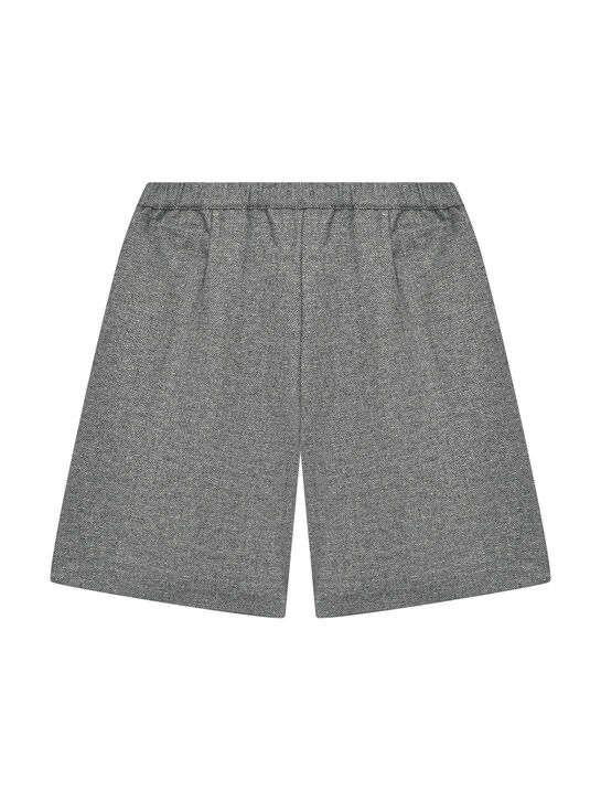 Шорты в елочку, серые IL Gufo | Фото 2