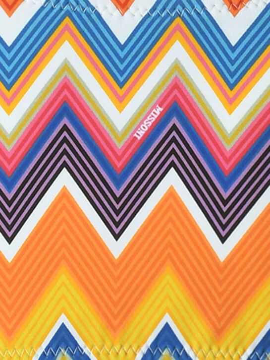 Раздельный купальник с принтом &quot;зигзаг&quot; Missoni | Фото 3