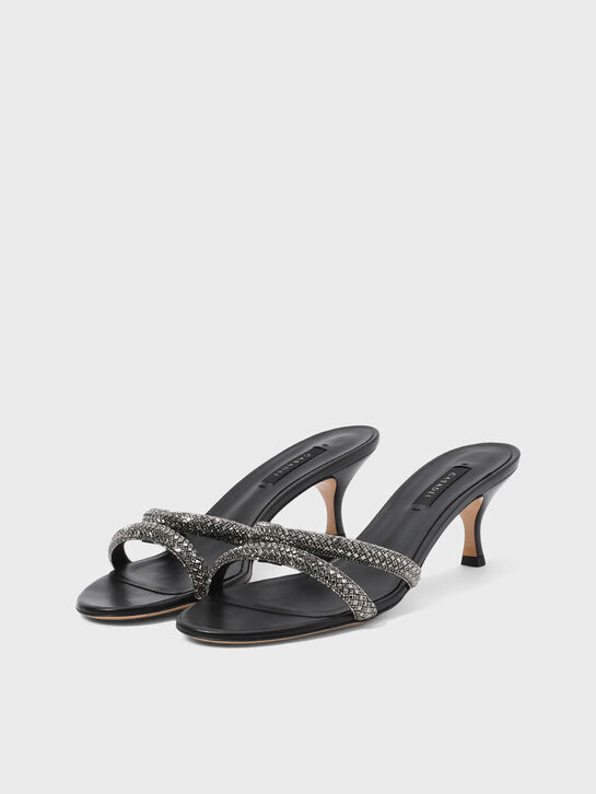 Босоножки Julia на каблуке Casadei | Фото 2