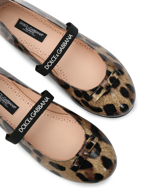 Туфли с леопардовым принтом Dolce&Gabbana | Фото 4