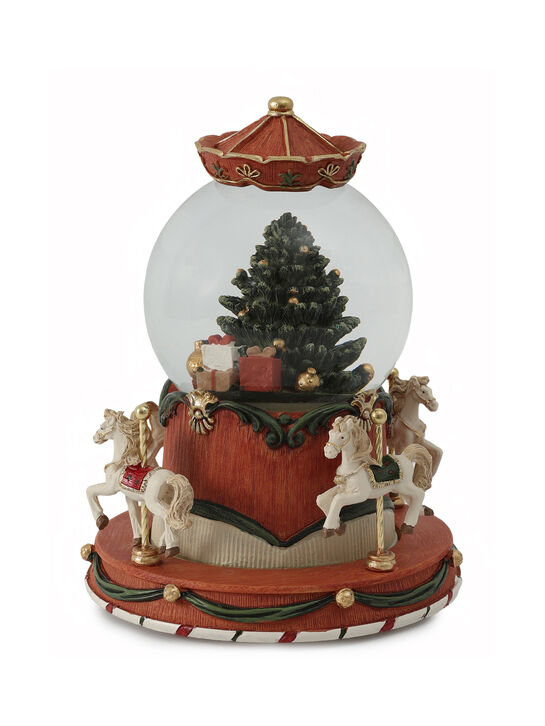 Фигурка в стеклянном шаре &quot;Карусель&quot; (движение, музыка, подсветка) TIANQIN ARTS AND CRAFTS | Фото 1