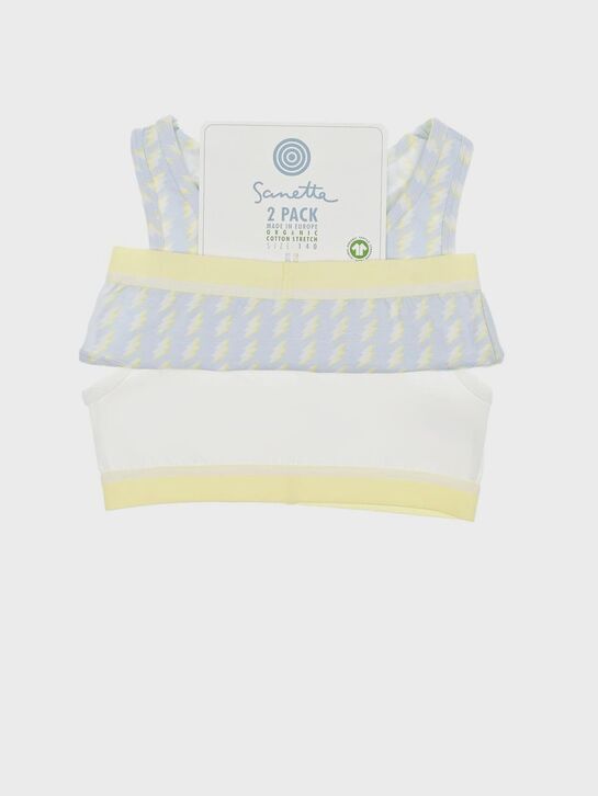 Голубой топ с принтом молнии, 2 шт. Sanetta | Фото 3