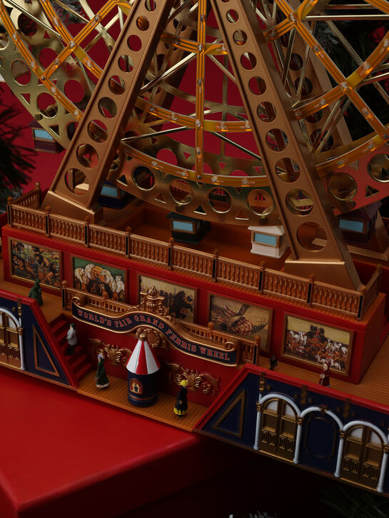 Новогодний сувенир &quot;Колесо обозрения&quot; Musicboxworld | Фото 4