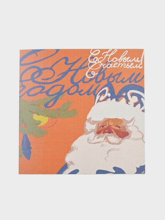 Открытка &quot;Дед Мороз&quot;, 14x14 см, оранжевый Jan&Sofie | Фото 1