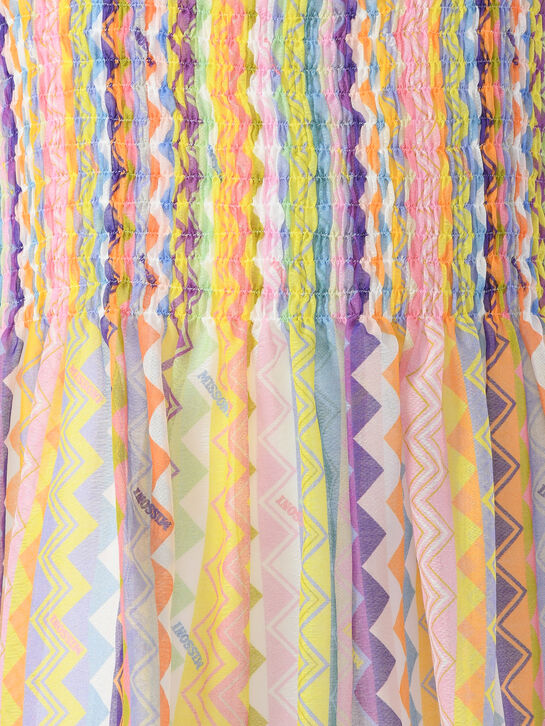 Сарафан с узором зигзаги Missoni | Фото 3