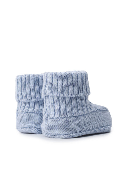 Пинетки из шерсти мериносов Maglificio di Verona | Фото 3