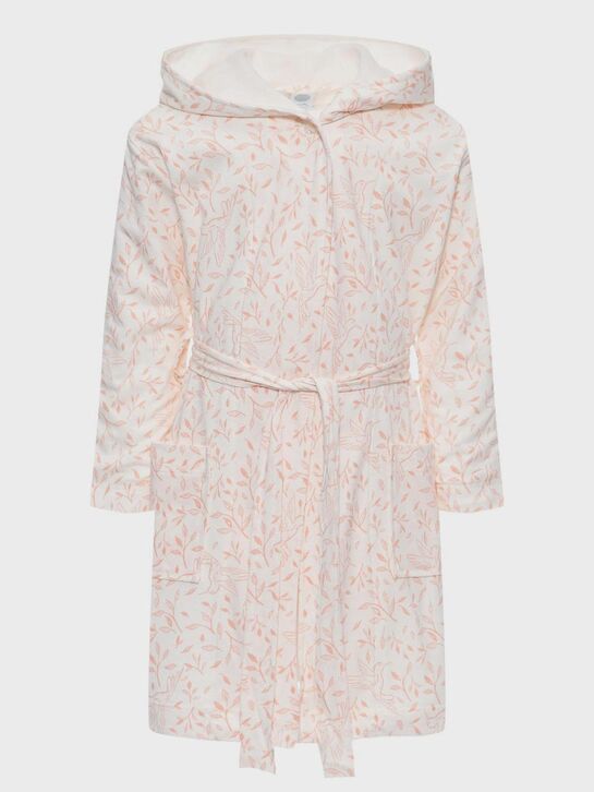 Халат с цветочным принтом, белый Sanetta | Фото 1