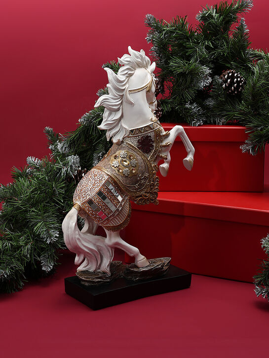 Фигурка декоративная &quot;Лошадь&quot; 24,5х9,5х41 см TIANQIN ARTS AND CRAFTS | Фото 4