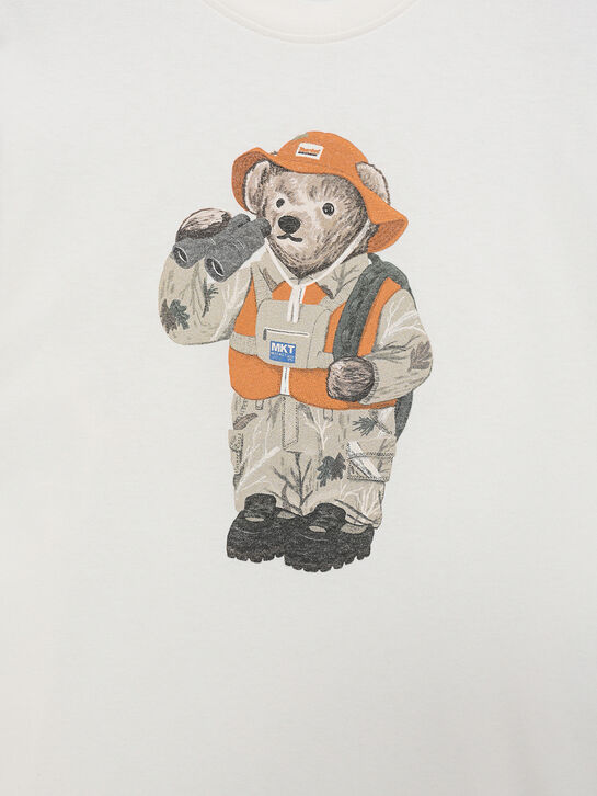 Футболка с принтом &quot;медведь&quot; Market | Фото 3