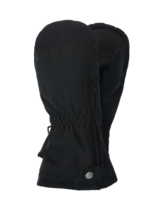 Варежки непромокаемые с молнией, черные Poivre Blanc | Фото 1