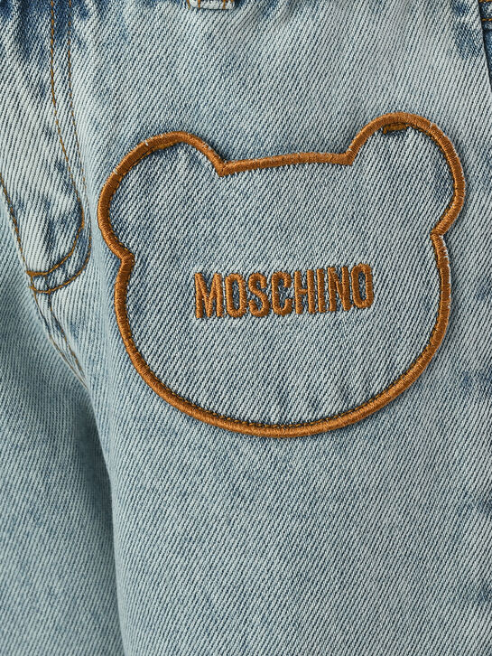 Джинсы с фигурными карманами Moschino | Фото 3