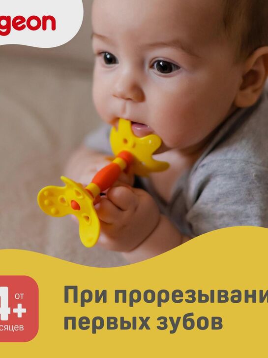 Игрушка &quot;Цветок&quot; обучающий, с 4-х мес. Pigeon | Фото 2